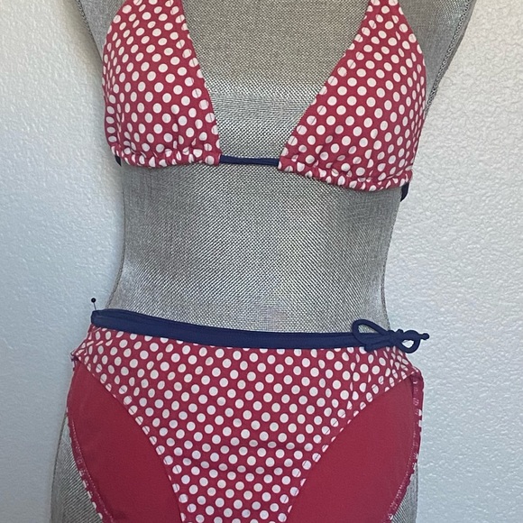 Gap Body Summer polka dot two piece Bikini size M - Picture 5 of 11